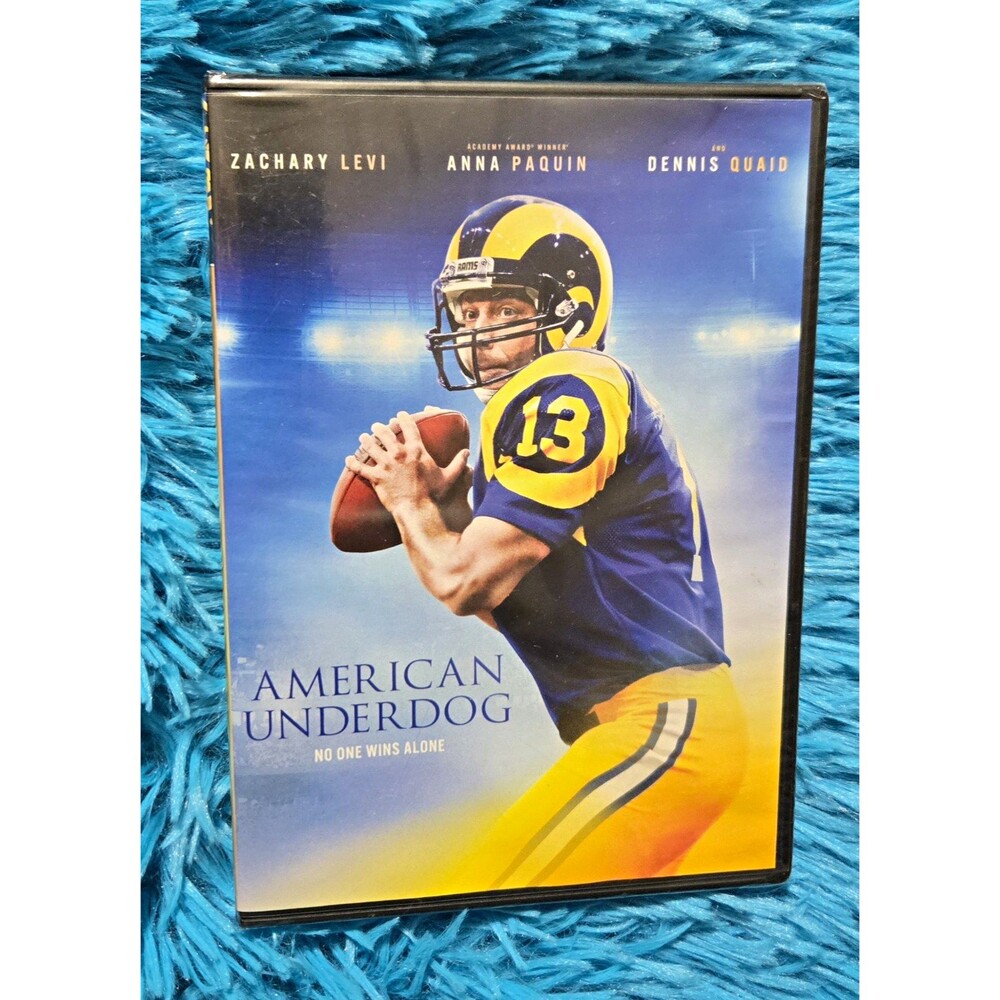 Lionsgate American Underdog (DVD) 2021 PG Levi/Paquin/Quaid Widescreen